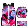 thumbnail image 1 of Spider-Man Backpack Backpack School bag Case Lunch bag in three sets, 1 of 3