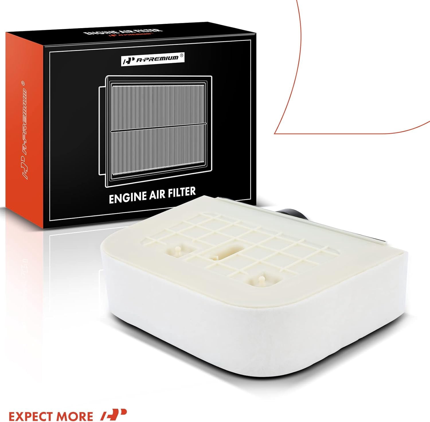 A-Premium Engine Air Filter Compatible with Audi Q7 2016 2017 2018 2019 2020 2021 2022 2.0L 3.0L