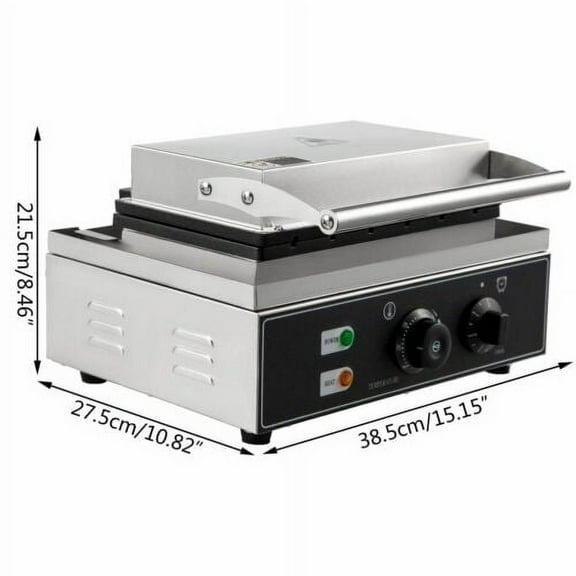 Stainless steel Sandwich Maker, Toaster and Electric Panini Grill Nonstick