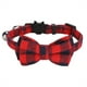 thumbnail image 2 of Corbata de Gato, Collares de Mascotas, Gatos de Tela Bowtie Mascotas Decoración de Collar Lindo Gato para mascotas, 2 of 7