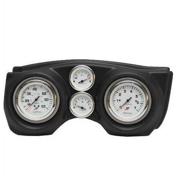 Lund Boat Gauge Panel F1852220612 | Mercury 15 1/4 Inch Black