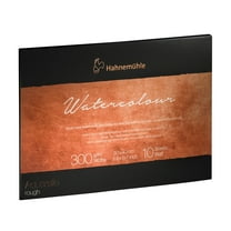 Hahnemuehle The Collection Watercolour Paper Block, 11.8" x 15.7", 140 lb.