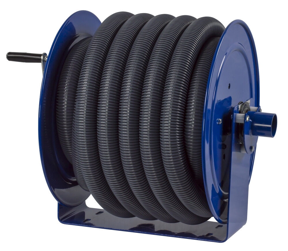 Coxreels Hose Reel Vacuum Only Direct Crank Rewind 1 1/2In 2In Id 35' Hose Capacity