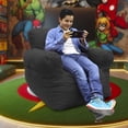 thumbnail image 2 of Puff Sillón Individual con descansa brazos + funda de cojín Gris Sacoos Puff GIGANTE, 2 of 7