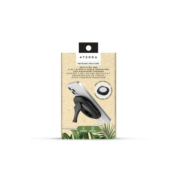 4TERRA l'Éventaire de Magsafe et l'Organisateur Câblé Noir
