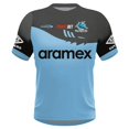 thumbnail image 3 of 2024 Cronulla Sharks Camiseta de rugby de entrenamiento indígena / pantalones cortos - Hombre Talla: S-5XL (Nombre impreso y número) Calidad superior, 3 of 5