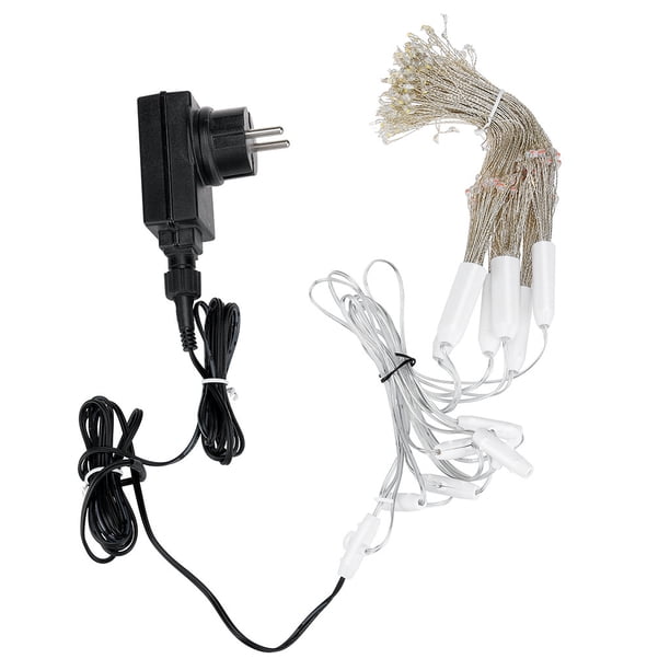Fiudx Liquidación De Ahorros De Verano Luces De Cobre Luces Led Colgantes Starburst Luz De Decoración De Alambre De Cobre 8 Modos