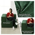 thumbnail image 3 of Koby Home Sectional Compressed Sofa Chenille Couches for Living Room, part of Corner, Color Green, 3 of 9