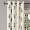 thumbnail image 3 of Ambesonne Grommet Curtain, , 50"x96", Cream Dark Lavender, 3 of 5