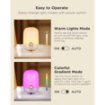 thumbnail image 3 of KEINXS Night Light for Kids, Portable Kids Night Light, Nursery Night Light with Dimmable Warm Lights & Color Changing, Rechargeable Nightstand Lights, 3 of 5