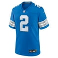 thumbnail image 2 of Men's Nike Hendon Hooker  Blue Detroit Lions Team Game Jersey, 2 of 6