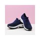 thumbnail image 4 of Women's Air Cushion Shock Absorption Knitted Tying Lazy Dance Shoes, Sports & Casual, 4 of 4
