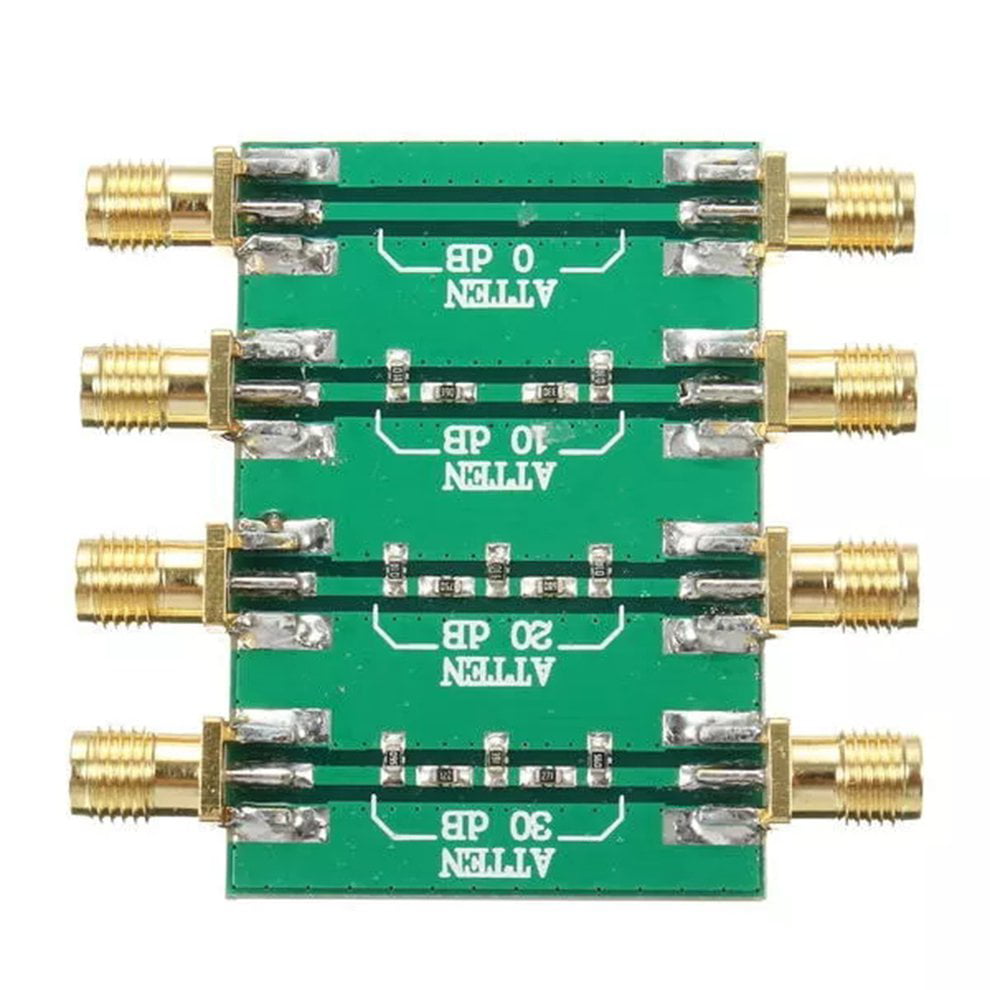 DC-4.0GHz Radio Frequency Attenuator SMA Double Female Head Radio Frequency Attenuator for Adjust The Size of Signals 
