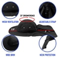 thumbnail image 2 of Falari Outdoor Sun Hat, Wide Brim with Neck Flap, Safari Hiking Gardening Fishing Hat - Black, 2 of 7