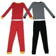thumbnail image 2 of Batman et The Flash Cosplay Ensemble de Pyjama 4 Pcs pour Garçons - Taille 4, 2 of 2