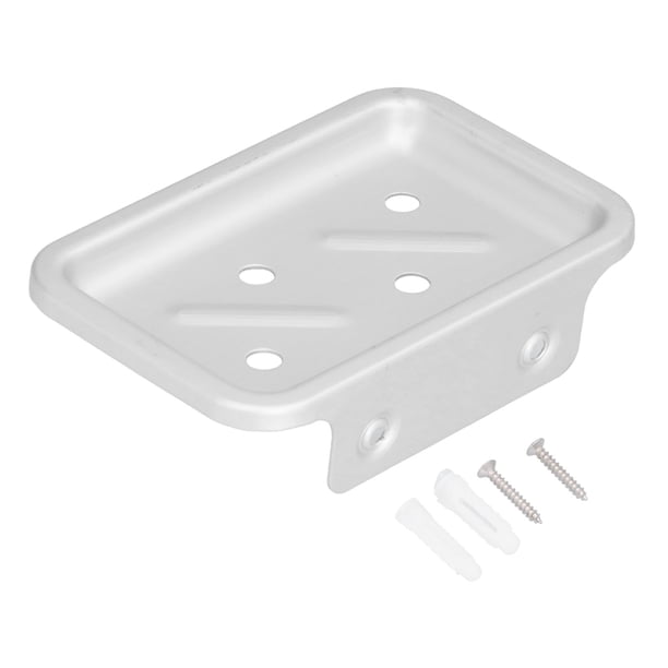 Estante de ducha montado en la pared, soporte de jabón de aluminio, accesorios para baño y cocina, bandeja de esponja de cocina, funcionamiento suave