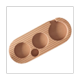 thumbnail image 1 of Coffee Tampering Rack, Solid Wood Coffee Powder Holder, Coffee Filter Tampering Stand, Handle Matching Appliance 58Mm, 1 of 8