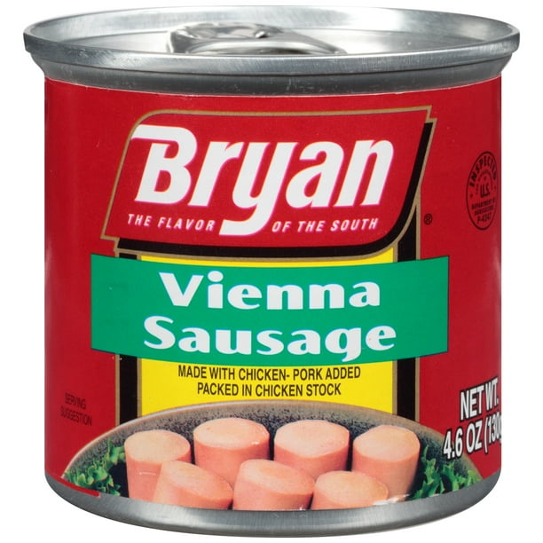 Bryan Vienna Sausage, 4.6oz can