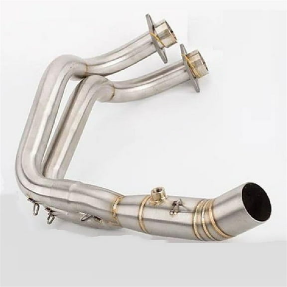 Motorcycle Exhaust Pipe Muffler Systems Modified Front Link Pipe Accessories For MT-07 FZ07 XSR700 2014-2021