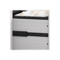 thumbnail image 4 of Bush Furniture Key West - Table with 2-drawer mobile file cabinet, 5-shelf bookcase - rectangular - pure white oak, 4 of 8