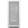 thumbnail image 2 of NZXT H7 Flow RGB Tempered Glass ATX Mid-Tower Case, Matte White, 2 of 10