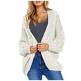 thumbnail image 1 of Ozmmyan Women's Fashion Cardigan Sweater Outwear Coat Long Sleeve Winter Coat, 1 of 6