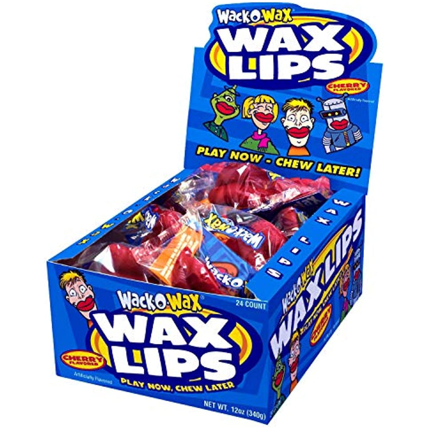 Concord WackOWax Lips Candy, .5Ounce Units (Pack Of 24)