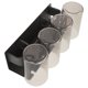 thumbnail image 1 of Soporte para cepillos de dientes sin perforaciones, soporte de pared para cepillos, estante de almacenamiento con tazas, 1 of 7