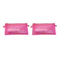 thumbnail image 4 of Injueey A4/A5/A6/B5 Transparente Rejillas dobles Cremallera Bolsa de documentos de PVC Suministros de papelería de oficina Type8 NO8, 4 of 5