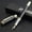 Black, variant on STONEGO Full Steel Fine Nib Gold Arrowhead Ring Trim Retro Luxury Pens Ink Refill Converter Smooth Writing Inking Pens