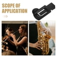 thumbnail image 3 of FONWILYO Saxophone Reed Cutting Tool Dark Brown Clarinet Trimmer for Alto Soprano Tenor Instruments, 3 of 8
