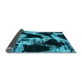 thumbnail image 2 of Ahgly Company Indoor Rectangle Abstract Light Blue Modern Area Rugs, 5' x 8', 2 of 4