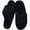 Black, variant on Open Toe House Slippers for Women Memory Foam Bedroom Slippers Cozy Indoor House Shoes