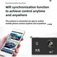 thumbnail image 3 of 4K Action Camera with Wi-Fi, 140° Wide-Angle Lens, Waterproof Design, Pink, 8g, 3 of 5
