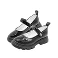 thumbnail image 2 of Zapato Escolar Para Niña Charol Negro 18-25 Plantilla Arco negro 18, 2 of 6
