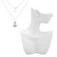 thumbnail image 2 of Exhibidores para Joyeria, Exhibidor de Joyeria, Exhibidor de Collares, Expositor de Collares Soporte para Joyas Busto de Joyería Expositor de Joyas Maniquí Expositor de Pendientes Resina Busto Estable, 2 of 9
