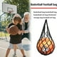 thumbnail image 4 of FLhrweasw Transporte Baloncesto Nailon Portador Una Sola Pelota Accesorios Fútbol (negro), 4 of 7