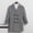 Grey, variant on WOYY Toddler Boys Trench Coat Double Peacoat Fall Winter Outerwear Cardigan Coat