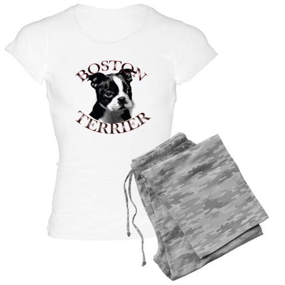 CafePress - Boston Terrier - Women's Light Pajamas