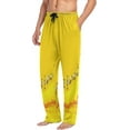 thumbnail image 4 of Vintage Honey Bee Art Men's Pajama Pants Lightweight Sleepwear Bottom Lounge Pants, 4 of 6