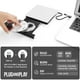 thumbnail image 3 of Unidad externa de CD DVD ROOFULL USB 3.0 y USB-C para Mac/PC, 3 of 9