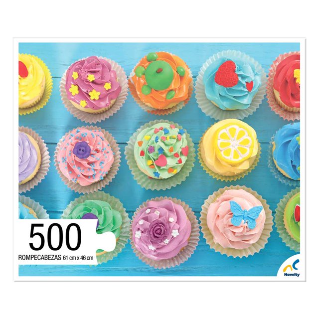 Rompecabezas, Pastelitos, 500 Piezas, Máxima Calidad Novelty Pastelitos