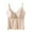 Beige, variant on SHTXOZHI Womens Camisoles Tops with Built in Padded Bra Sleeveless V Neck Tank Tops Summer Sleepwear
