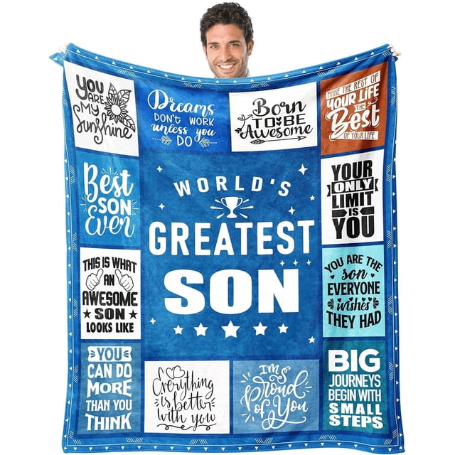 LHSHID Papa Blanket Gifts for Papa on Fathers Day from Grandkids World''s Greatest Papa Soft Throw Blanket Christmas Birthday Present for Papa 60x80in