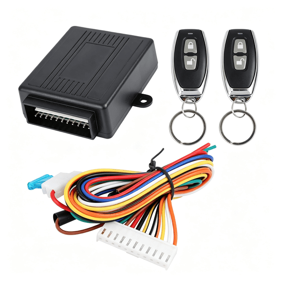 XUBIYM Universal Car Remote Central Kit Door Lock Keyless Entry System - Dc 12V Only Car Unlock Kit