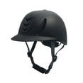 thumbnail image 2 of Eigraketly Cascos para montar a caballo Deporte Ligero Durable Casco ecuestre Ajustable Transpirable Gorra resistente al polvo al aire libre Cuidado ecuestre y deportes negro 1, 2 of 6