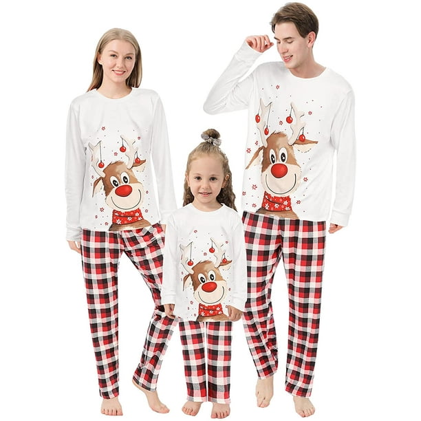 Christmas Family Matching Pajamas Set Sleepwear Pajama PJS Sets