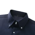 thumbnail image 3 of Cloudstyle Men's Non-Iron Slim Fit Dress Shirt - Button-Down Collar Business Casual Shirt for Office & Commute, 3 of 8