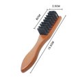 thumbnail image 3 of Cepillo de pelo roto, diseño de peinado, cepillo para limpiar barba, mango de madera retro, cepillo de pelo roto para hombre, para tienda en casa, 3 of 6