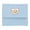 Light Blue, variant on Premium Faux Leather Tri-Fold Mini Wallet (Women)